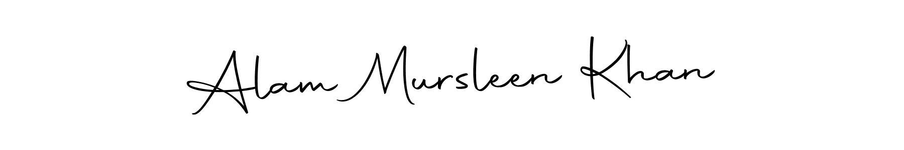 Autography-DOLnW is a professional signature style that is perfect for those who want to add a touch of class to their signature. It is also a great choice for those who want to make their signature more unique. Get Alam Mursleen Khan name to fancy signature for free. Alam Mursleen Khan signature style 10 images and pictures png