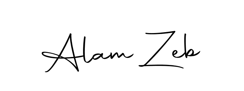 How to make Alam Zeb signature? Autography-DOLnW is a professional autograph style. Create handwritten signature for Alam Zeb name. Alam Zeb signature style 10 images and pictures png