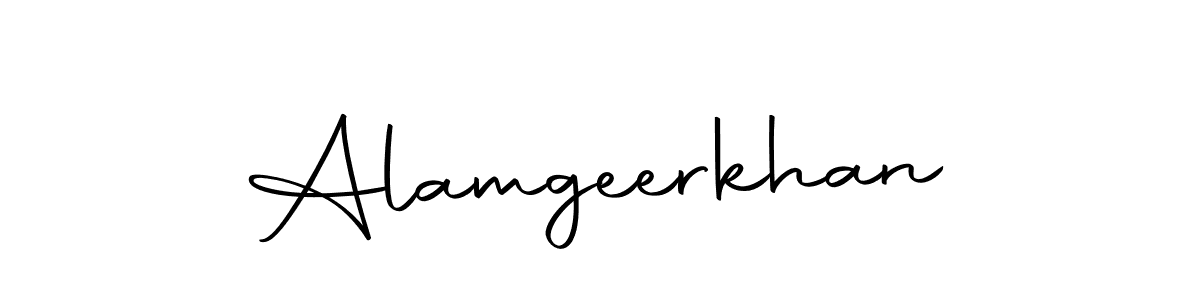 Make a beautiful signature design for name Alamgeerkhan. Use this online signature maker to create a handwritten signature for free. Alamgeerkhan signature style 10 images and pictures png