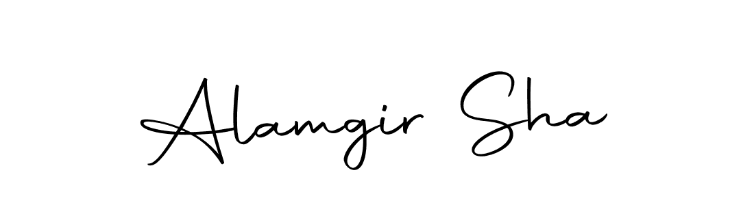 Here are the top 10 professional signature styles for the name Alamgir Sha. These are the best autograph styles you can use for your name. Alamgir Sha signature style 10 images and pictures png