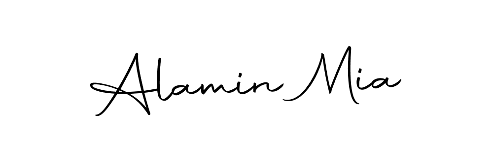 Make a beautiful signature design for name Alamin Mia. With this signature (Autography-DOLnW) style, you can create a handwritten signature for free. Alamin Mia signature style 10 images and pictures png