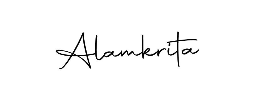 How to make Alamkrita signature? Autography-DOLnW is a professional autograph style. Create handwritten signature for Alamkrita name. Alamkrita signature style 10 images and pictures png