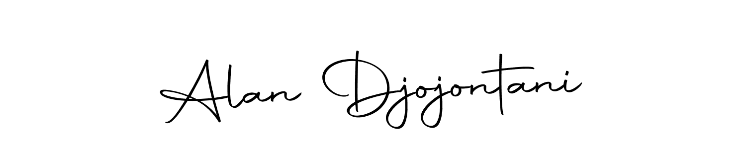 Similarly Autography-DOLnW is the best handwritten signature design. Signature creator online .You can use it as an online autograph creator for name Alan Djojontani. Alan Djojontani signature style 10 images and pictures png