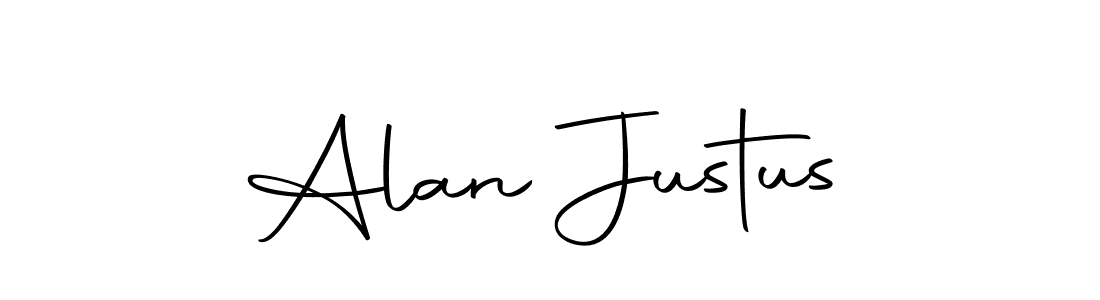 It looks lik you need a new signature style for name Alan Justus. Design unique handwritten (Autography-DOLnW) signature with our free signature maker in just a few clicks. Alan Justus signature style 10 images and pictures png