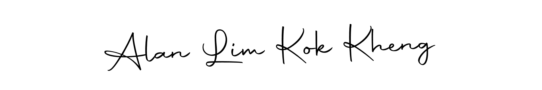 Design your own signature with our free online signature maker. With this signature software, you can create a handwritten (Autography-DOLnW) signature for name Alan Lim Kok Kheng. Alan Lim Kok Kheng signature style 10 images and pictures png