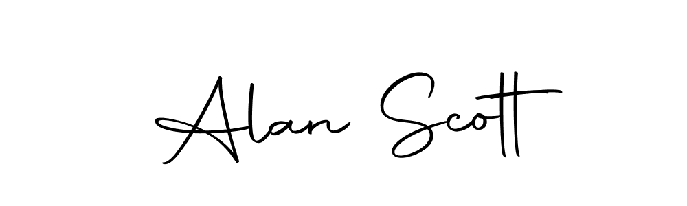 Create a beautiful signature design for name Alan Scott. With this signature (Autography-DOLnW) fonts, you can make a handwritten signature for free. Alan Scott signature style 10 images and pictures png
