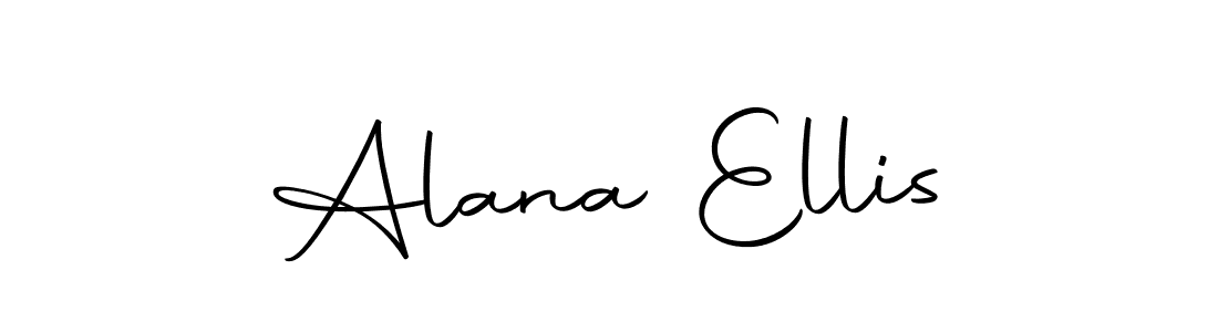 Make a beautiful signature design for name Alana Ellis. With this signature (Autography-DOLnW) style, you can create a handwritten signature for free. Alana Ellis signature style 10 images and pictures png