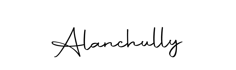 Also we have Alanchully name is the best signature style. Create professional handwritten signature collection using Autography-DOLnW autograph style. Alanchully signature style 10 images and pictures png