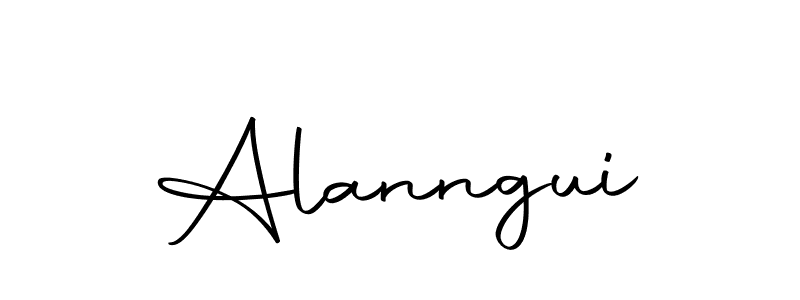 Make a short Alanngui signature style. Manage your documents anywhere anytime using Autography-DOLnW. Create and add eSignatures, submit forms, share and send files easily. Alanngui signature style 10 images and pictures png