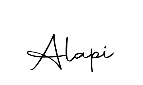 How to make Alapi name signature. Use Autography-DOLnW style for creating short signs online. This is the latest handwritten sign. Alapi signature style 10 images and pictures png