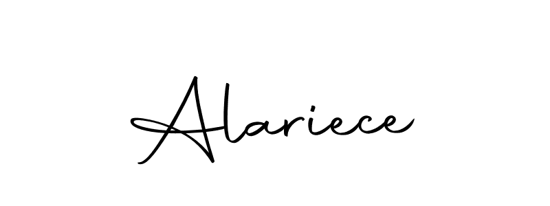 if you are searching for the best signature style for your name Alariece. so please give up your signature search. here we have designed multiple signature styles  using Autography-DOLnW. Alariece signature style 10 images and pictures png