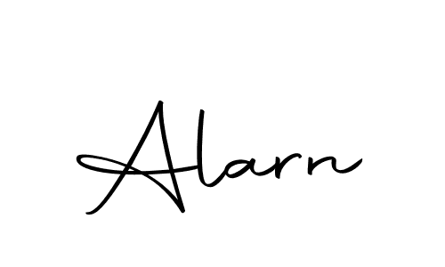 Alarn stylish signature style. Best Handwritten Sign (Autography-DOLnW) for my name. Handwritten Signature Collection Ideas for my name Alarn. Alarn signature style 10 images and pictures png