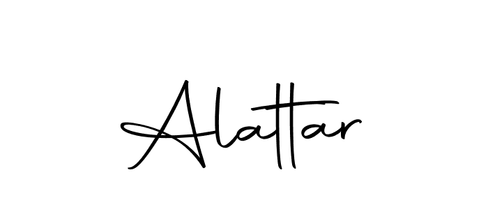 Design your own signature with our free online signature maker. With this signature software, you can create a handwritten (Autography-DOLnW) signature for name Alattar. Alattar signature style 10 images and pictures png
