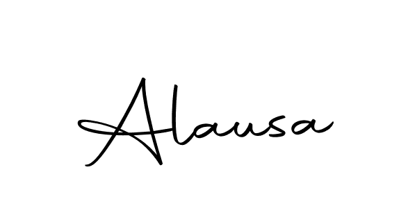 Use a signature maker to create a handwritten signature online. With this signature software, you can design (Autography-DOLnW) your own signature for name Alausa. Alausa signature style 10 images and pictures png