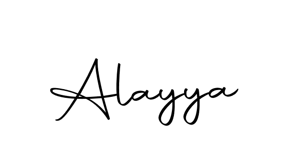 How to make Alayya signature? Autography-DOLnW is a professional autograph style. Create handwritten signature for Alayya name. Alayya signature style 10 images and pictures png