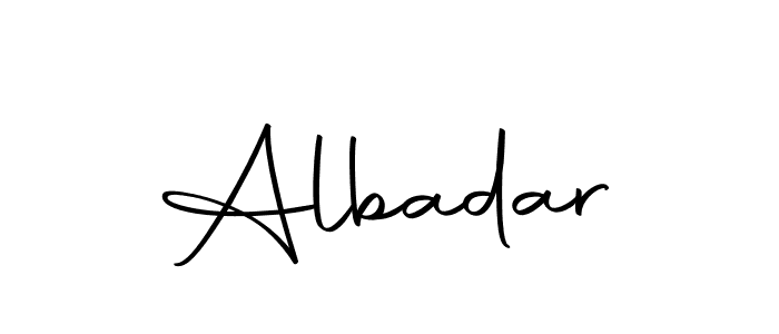 You can use this online signature creator to create a handwritten signature for the name Albadar. This is the best online autograph maker. Albadar signature style 10 images and pictures png