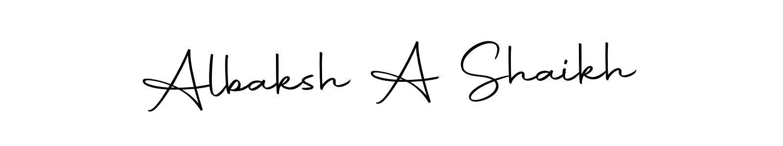 Once you've used our free online signature maker to create your best signature Autography-DOLnW style, it's time to enjoy all of the benefits that Albaksh A Shaikh name signing documents. Albaksh A Shaikh signature style 10 images and pictures png