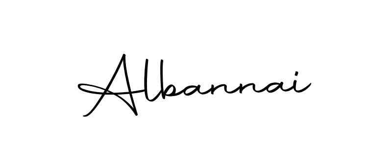 Here are the top 10 professional signature styles for the name Albannai. These are the best autograph styles you can use for your name. Albannai signature style 10 images and pictures png