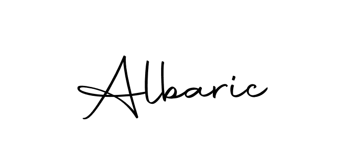 How to make Albaric name signature. Use Autography-DOLnW style for creating short signs online. This is the latest handwritten sign. Albaric signature style 10 images and pictures png