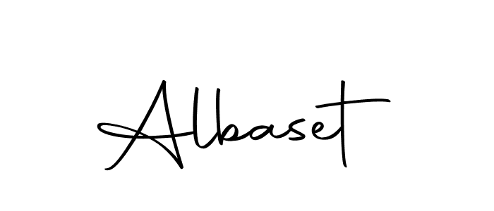 The best way (Autography-DOLnW) to make a short signature is to pick only two or three words in your name. The name Albaset include a total of six letters. For converting this name. Albaset signature style 10 images and pictures png