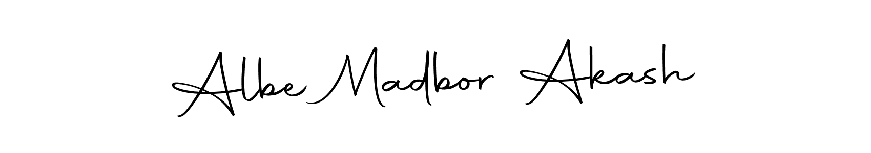 You can use this online signature creator to create a handwritten signature for the name Albe Madbor Akash. This is the best online autograph maker. Albe Madbor Akash signature style 10 images and pictures png