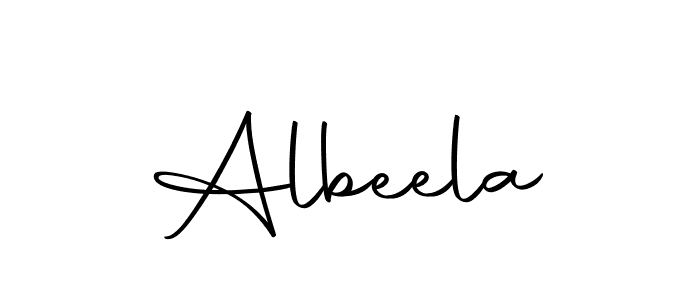 Similarly Autography-DOLnW is the best handwritten signature design. Signature creator online .You can use it as an online autograph creator for name Albeela. Albeela signature style 10 images and pictures png