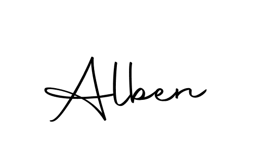Here are the top 10 professional signature styles for the name Alben. These are the best autograph styles you can use for your name. Alben signature style 10 images and pictures png