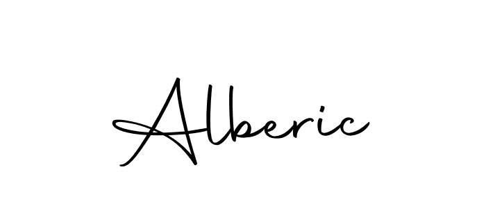 Make a beautiful signature design for name Alberic. With this signature (Autography-DOLnW) style, you can create a handwritten signature for free. Alberic signature style 10 images and pictures png