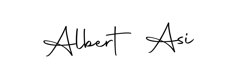 How to make Albert Asi name signature. Use Autography-DOLnW style for creating short signs online. This is the latest handwritten sign. Albert Asi signature style 10 images and pictures png