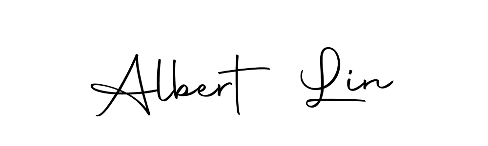 Design your own signature with our free online signature maker. With this signature software, you can create a handwritten (Autography-DOLnW) signature for name Albert Lin. Albert Lin signature style 10 images and pictures png