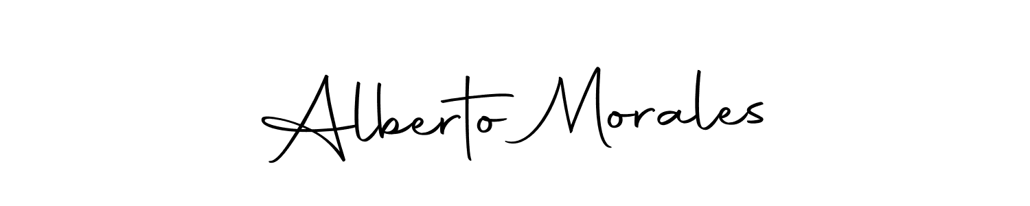 Also we have Alberto Morales name is the best signature style. Create professional handwritten signature collection using Autography-DOLnW autograph style. Alberto Morales signature style 10 images and pictures png