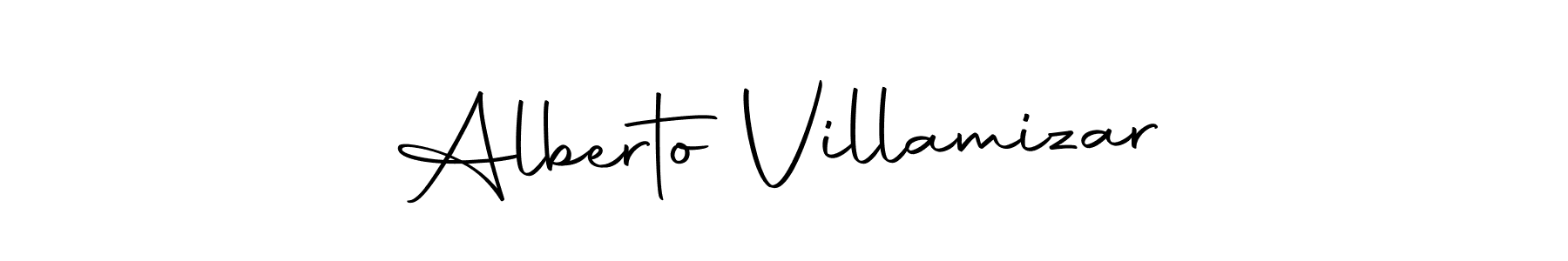 How to make Alberto Villamizar name signature. Use Autography-DOLnW style for creating short signs online. This is the latest handwritten sign. Alberto Villamizar signature style 10 images and pictures png