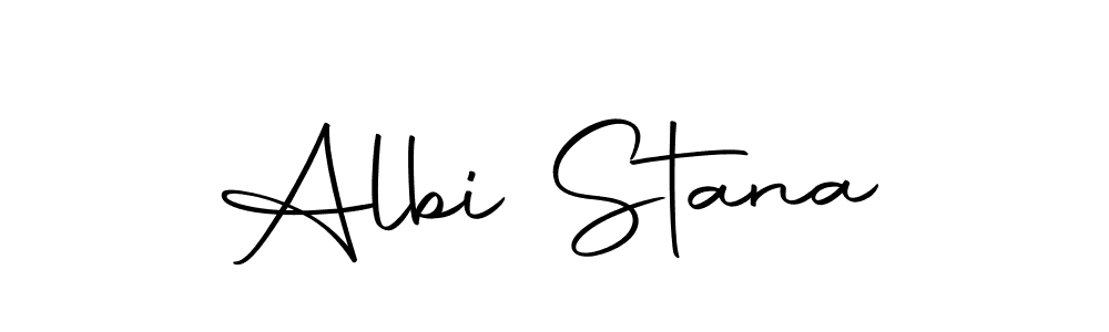 Here are the top 10 professional signature styles for the name Albi Stana. These are the best autograph styles you can use for your name. Albi Stana signature style 10 images and pictures png