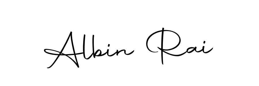 Albin Rai stylish signature style. Best Handwritten Sign (Autography-DOLnW) for my name. Handwritten Signature Collection Ideas for my name Albin Rai. Albin Rai signature style 10 images and pictures png