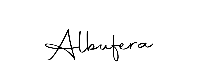 You should practise on your own different ways (Autography-DOLnW) to write your name (Albufera) in signature. don't let someone else do it for you. Albufera signature style 10 images and pictures png