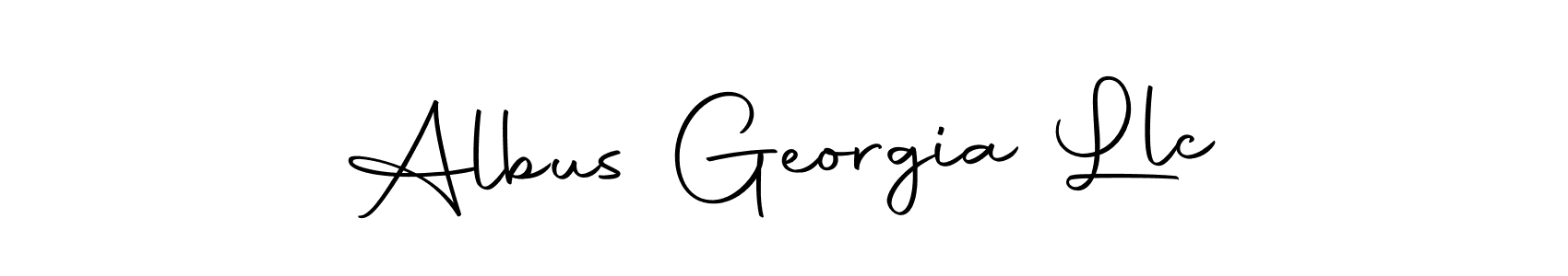 Albus Georgia Llc stylish signature style. Best Handwritten Sign (Autography-DOLnW) for my name. Handwritten Signature Collection Ideas for my name Albus Georgia Llc. Albus Georgia Llc signature style 10 images and pictures png