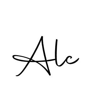 The best way (Autography-DOLnW) to make a short signature is to pick only two or three words in your name. The name Alc include a total of six letters. For converting this name. Alc signature style 10 images and pictures png