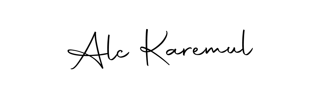 Autography-DOLnW is a professional signature style that is perfect for those who want to add a touch of class to their signature. It is also a great choice for those who want to make their signature more unique. Get Alc Karemul name to fancy signature for free. Alc Karemul signature style 10 images and pictures png