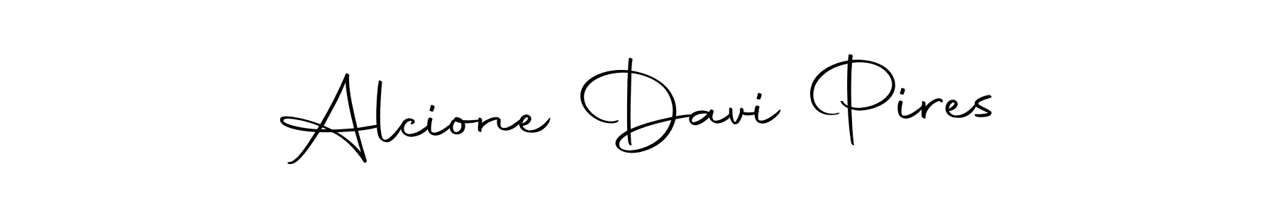 Make a beautiful signature design for name Alcione Davi Pires. Use this online signature maker to create a handwritten signature for free. Alcione Davi Pires signature style 10 images and pictures png