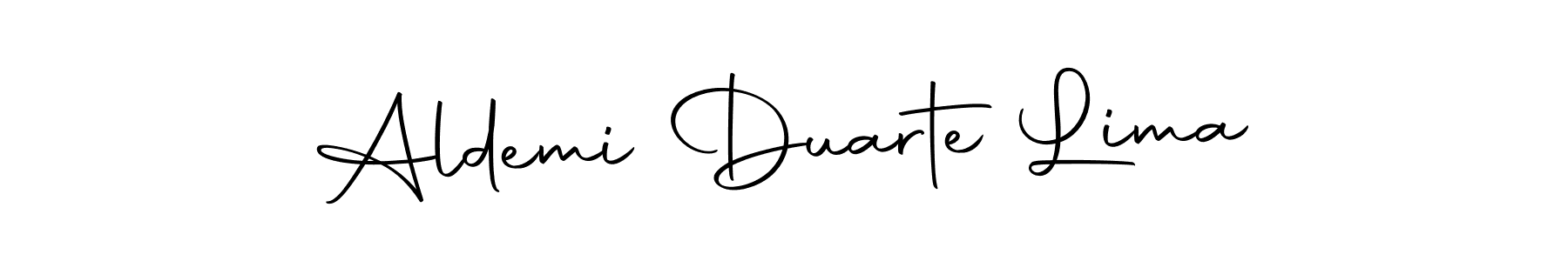 Create a beautiful signature design for name Aldemi Duarte Lima. With this signature (Autography-DOLnW) fonts, you can make a handwritten signature for free. Aldemi Duarte Lima signature style 10 images and pictures png