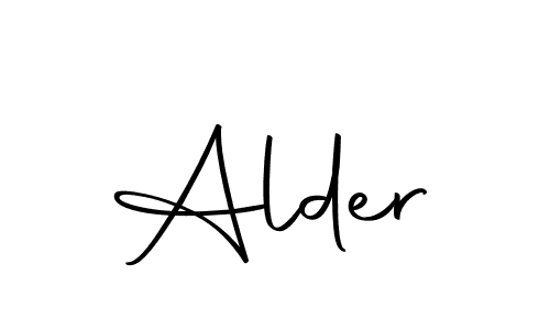 Similarly Autography-DOLnW is the best handwritten signature design. Signature creator online .You can use it as an online autograph creator for name Alder. Alder signature style 10 images and pictures png