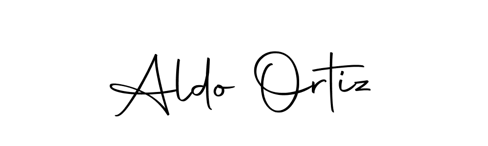Use a signature maker to create a handwritten signature online. With this signature software, you can design (Autography-DOLnW) your own signature for name Aldo Ortiz. Aldo Ortiz signature style 10 images and pictures png