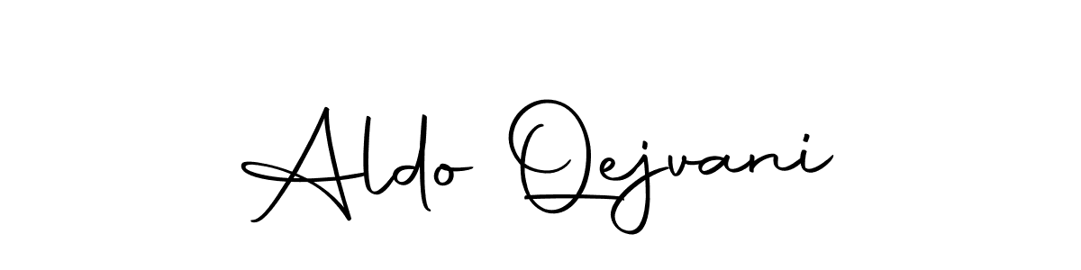 Make a beautiful signature design for name Aldo Qejvani. With this signature (Autography-DOLnW) style, you can create a handwritten signature for free. Aldo Qejvani signature style 10 images and pictures png