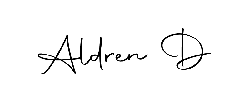 Also we have Aldren D name is the best signature style. Create professional handwritten signature collection using Autography-DOLnW autograph style. Aldren D signature style 10 images and pictures png