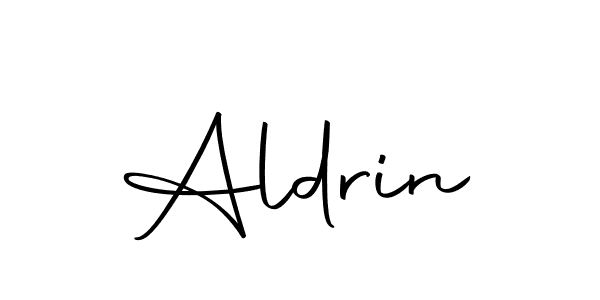 Aldrin stylish signature style. Best Handwritten Sign (Autography-DOLnW) for my name. Handwritten Signature Collection Ideas for my name Aldrin. Aldrin signature style 10 images and pictures png