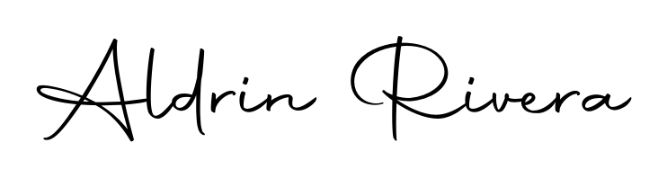 A classic penmanship look for Aldrin Rivera. The Autography-DOLnW font brings timeless elegance and confidence to every signed document. Aldrin Rivera signature style 10 images and pictures png