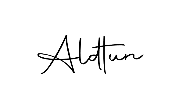 Create a beautiful signature design for name Aldtun. With this signature (Autography-DOLnW) fonts, you can make a handwritten signature for free. Aldtun signature style 10 images and pictures png