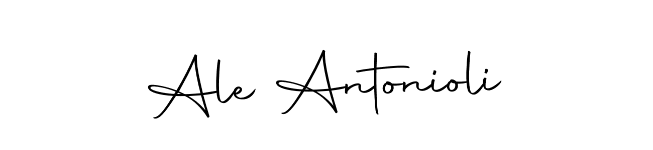 Make a beautiful signature design for name Ale Antonioli. With this signature (Autography-DOLnW) style, you can create a handwritten signature for free. Ale Antonioli signature style 10 images and pictures png