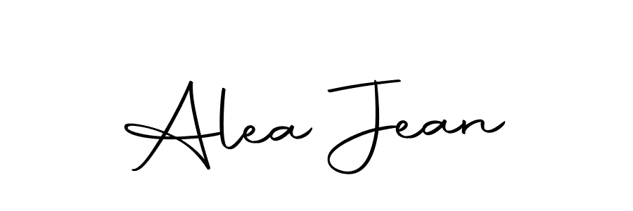 Make a beautiful signature design for name Alea Jean. With this signature (Autography-DOLnW) style, you can create a handwritten signature for free. Alea Jean signature style 10 images and pictures png
