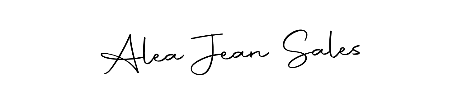 Autography-DOLnW is a professional signature style that is perfect for those who want to add a touch of class to their signature. It is also a great choice for those who want to make their signature more unique. Get Alea Jean Sales name to fancy signature for free. Alea Jean Sales signature style 10 images and pictures png